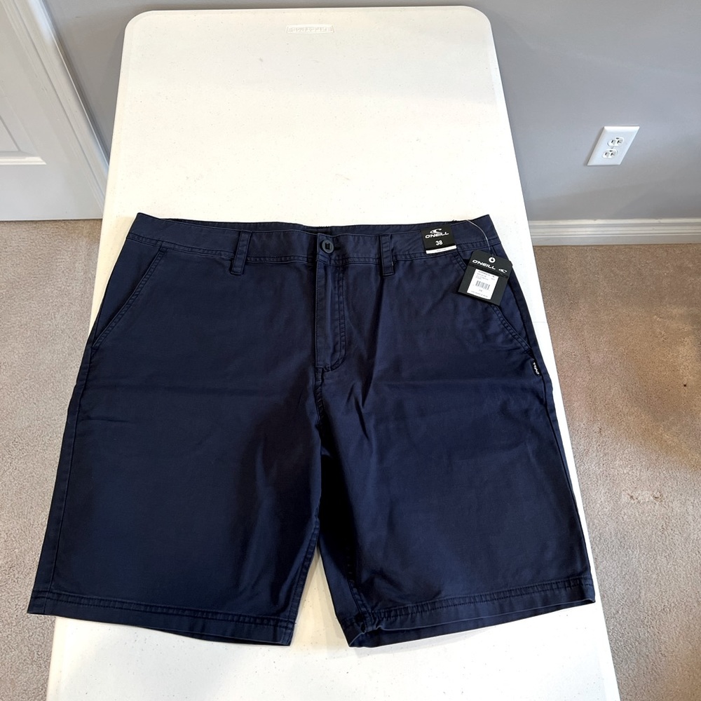 O’Neill Jay Stretch Chino flat front brand new with tags size 38